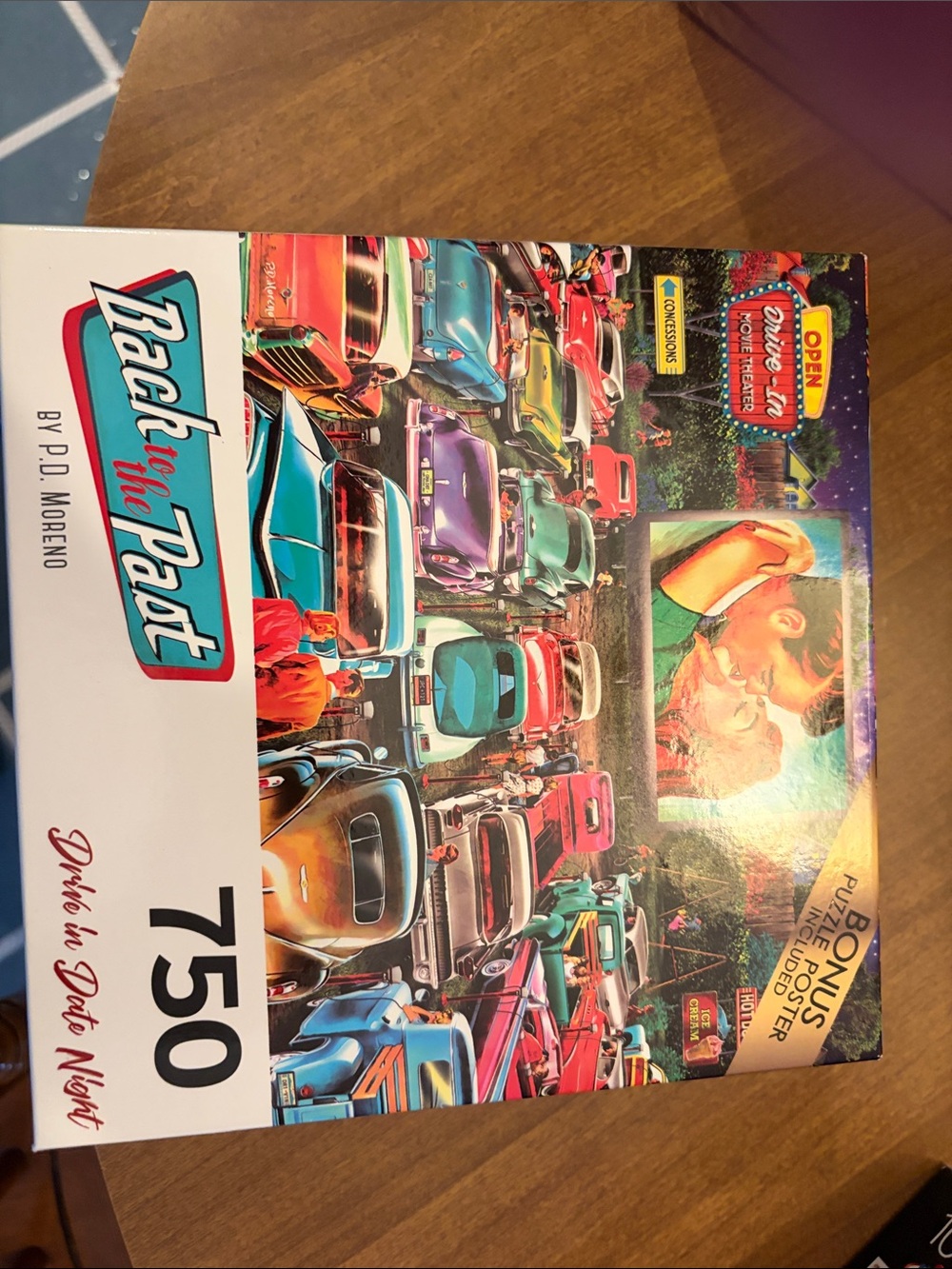 750-Piece Puzzle Back to the Past- Colorful Cars